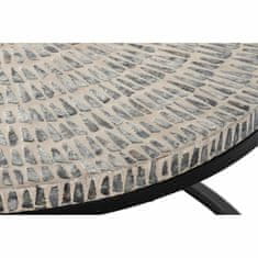 DKD Home Decor Komplet 2 majhnih mizic DKD Home Decor Beige Grey 80 x 80 x 44 cm