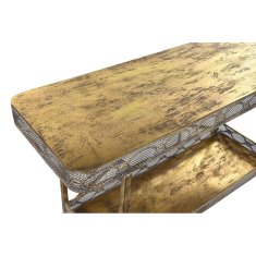 DKD Home Decor Konzola DKD Home Decor 124 x 38 x 85 cm Zlata kovina