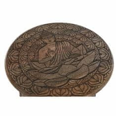 DKD Home Decor Stranska mizica DKD Home Decor Rjava Mango les 54 x 54 x 53 cm