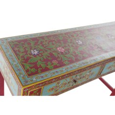 DKD Home Decor Konzola DKD Home Decor Multicolor Mango les Zrcalo 117 x 40 x 76 cm