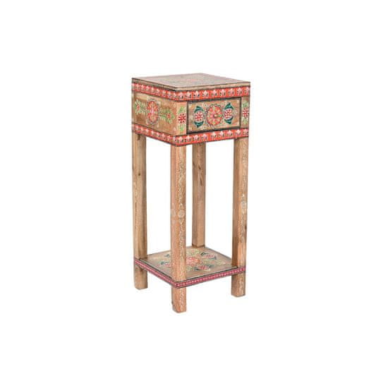 DKD Home Decor Stranska mizica DKD Home Decor Multicolor Natural Mango wood 30,5 x 31 x 80,5 cm