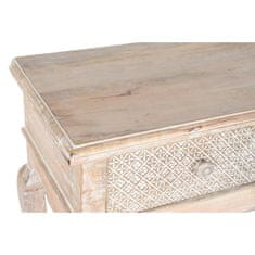 DKD Home Decor Konzola DKD Home Decor Bela Naravni mangov les 91 x 42 x 81 cm