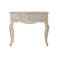 DKD Home Decor Konzola DKD Home Decor Bela Naravni mangov les 91 x 42 x 81 cm
