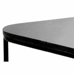 DKD Home Decor Komplet 3 majhnih mizic DKD Home Decor Črna kovina Bela Zelena Marmor Moderno (46 x 42,5 x 58 cm) (3 enote)