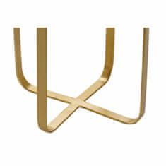 DKD Home Decor Komplet 2 majhnih mizic DKD Home Decor Mirror Golden Metal (44 x 44 x 52 cm) (2 kosa)