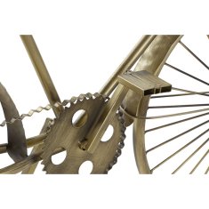 DKD Home Decor Konzola DKD Home Decor Crystal Bicycle Golden Metal (114 x 37 x 77 cm)