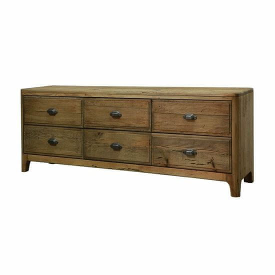 DKD Home Decor TV pohištvo DKD Home Decor Večbarvni Naravni les Reciklirani les 180 x 45 x 55 cm