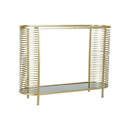 DKD Home Decor Konzola DKD Home Decor Golden Metal Crystal 106,5 x 31 x 79,5 cm