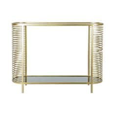 DKD Home Decor Konzola DKD Home Decor Golden Metal Crystal 106,5 x 31 x 79,5 cm