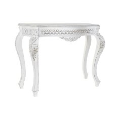 DKD Home Decor Konzola DKD Home Decor Wood White Mango wood (106 x 39 x 77 cm)