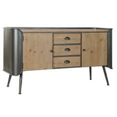 DKD Home Decor TV pohištvo DKD Home Decor 144 x 47 x 76 cm Naravna siva kovina