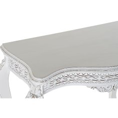 DKD Home Decor Konzola DKD Home Decor Wood White Mango wood (106 x 39 x 77 cm)