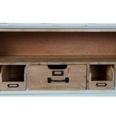 DKD Home Decor TV pohištvo DKD Home Decor Siva Kovina MDF Les Naravni 30 x 40 cm 115 x 40 x 51 cm