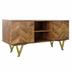 DKD Home Decor TV pohištvo DKD Home Decor Kovina Mango les (125 x 62,5 x 40 cm)