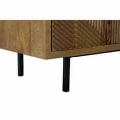 DKD Home Decor TV pohištvo DKD Home Decor 125 x 40 x 54,5 cm Naravna kovina Svetlo rjava Mango les