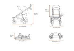 Thule Urban Glide otroški voziček, štirikolesnik, bež