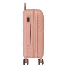 Jada Toys ABS Potovalni kovček PEPE JEANS HIGHLIGHT Rosa Claro, 55x40x20cm, 37L, 7688624 (majhen iztek)