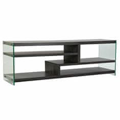 DKD Home Decor TV pohištvo DKD Home Decor Temno rjava Crystal MDF (150 x 55 x 40 cm)