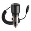 XO Avto polnilec XO CC59 65W 1x s kablom, 1x USB 1x USB-C 3v1