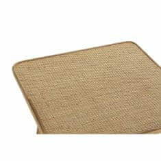 DKD Home Decor Stranska mizica DKD Home Decor Brown Rattan 56 x 56 x 50 cm
