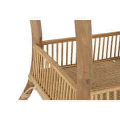 DKD Home Decor Stranska mizica DKD Home Decor Brown Rattan 56 x 56 x 50 cm