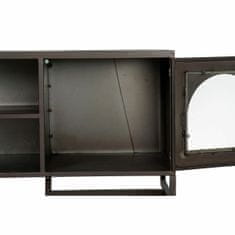 DKD Home Decor TV pohištvo DKD Home Decor Black Crystal Metal (150 x 50 x 45 cm)