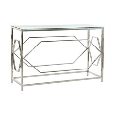 DKD Home Decor Konzola DKD Home Decor Crystal Silver Nerjaveče jeklo (120 x 40 x 78 cm)