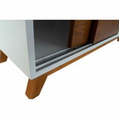 DKD Home Decor TV pohištvo DKD Home Decor Bela 100 x 40 x 50 cm Rjava MDF Les