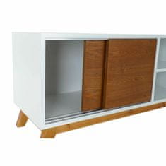 DKD Home Decor TV pohištvo DKD Home Decor Bela 100 x 40 x 50 cm Rjava MDF Les