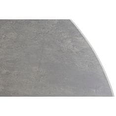 DKD Home Decor Stranska mizica DKD Home Decor Crystal Steel Temno siva (107 x 107 x 74 cm)