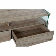 DKD Home Decor TV pohištvo DKD Home Decor Naravno kaljeno steklo MDF les 140 x 40 x 47 cm