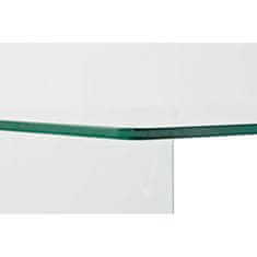 DKD Home Decor Stranska mizica DKD Home Decor Transparentno kaljeno steklo Modern (45 x 40 x 60 cm)