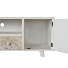DKD Home Decor TV pohištvo DKD Home Decor 136 x 40,5 x 52 cm Jelka Bež Bela MDF Les