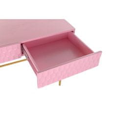 DKD Home Decor Konzola DKD Home Decor Pink Golden Metal Mango wood Modern (90 x 45 x 74 cm)