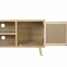 DKD Home Decor TV pohištvo DKD Home Decor 130 x 40 x 60 cm jelka naravna zlata kovina MDF les
