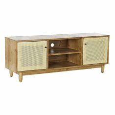 DKD Home Decor TV pohištvo DKD Home Decor Rjava 140 x 38 x 53 cm Jelka Naravni ratan