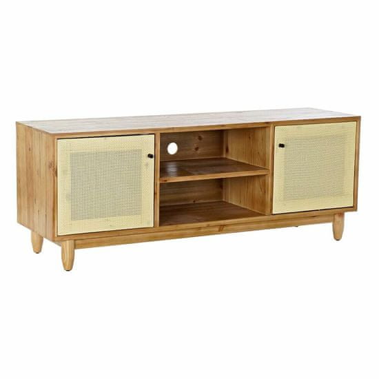 DKD Home Decor TV pohištvo DKD Home Decor Rjava 140 x 38 x 53 cm Jelka Naravni ratan