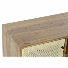 DKD Home Decor TV pohištvo DKD Home Decor Rjava 140 x 38 x 53 cm Jelka Naravni ratan