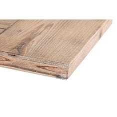 DKD Home Decor Konzola DKD Home Decor Bela rjava jelka MDF les 122 x 40 x 88 cm