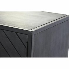 DKD Home Decor TV pohištvo DKD Home Decor 180 x 45 x 50 cm Črna kovina Mango les