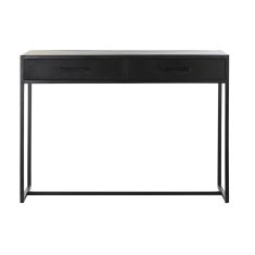 DKD Home Decor Konzola DKD Home Decor Črna kovina Mango les 110 x 35 x 80 cm