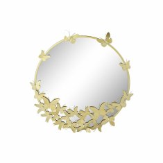 DKD Home Decor Stranska mizica DKD Home Decor Golden Metal Mirror 50 x 50 x 55 cm