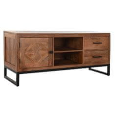 DKD Home Decor TV pohištvo DKD Home Decor Brown Teak Metal (125 x 40 x 55 cm)