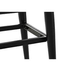 DKD Home Decor Konzola DKD Home Decor Natural Black Rattan Mango wood (125 x 40 x 76 cm)