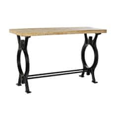 DKD Home Decor Konzola DKD Home Decor Naravna črna kovina Vintage industrijski mangov les (120 x 45 x 76 cm)