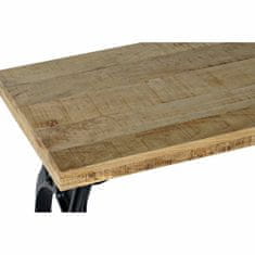 DKD Home Decor Konzola DKD Home Decor Naravna črna kovina Vintage industrijski mangov les (120 x 45 x 76 cm)