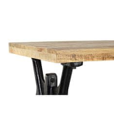 DKD Home Decor Konzola DKD Home Decor Naravna črna kovina Vintage industrijski mangov les (120 x 45 x 76 cm)
