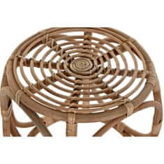 DKD Home Decor Stranska mizica DKD Home Decor Natural Rattan Tropical (43 x 43 x 46 cm)