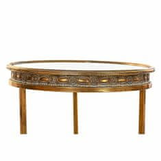 DKD Home Decor Komplet 2 majhnih mizic DKD Home Decor Golden 40 x 40 x 61 cm
