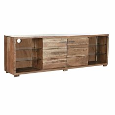 DKD Home Decor TV pohištvo DKD Home Decor Brown 200 x 40 x 63 cm Crystal Acacia